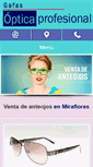 Mobile Screenshot of gafasmiraflores.com